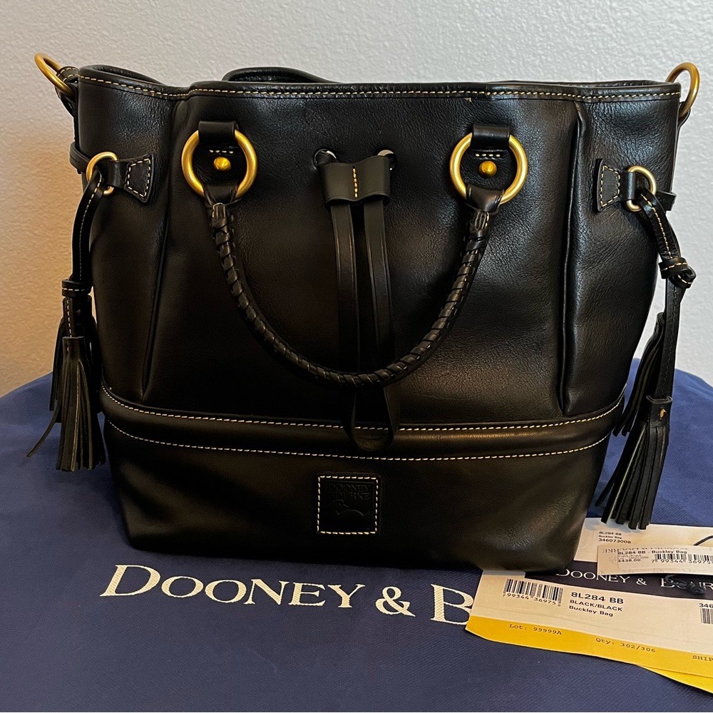 Dooney & Bourke Florentine Buckley Bag in Black